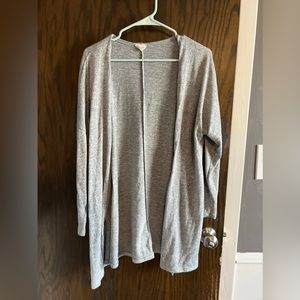 Grey cardigan